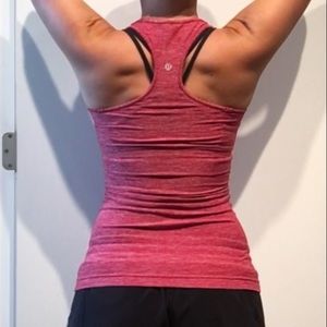 lululemon cool racerback - red